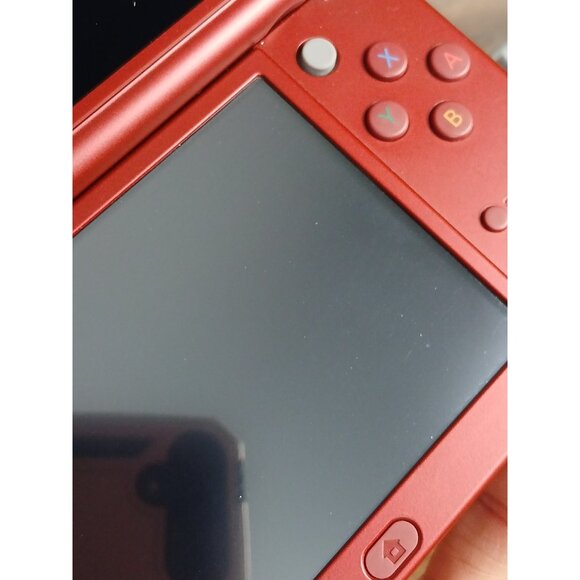 Nintendo New 3DS XL Red - With Charger - Tested & Working - Picture 15 of 16